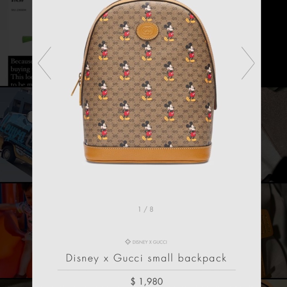 Gucci Disney Backpack - Picture 5 of 6